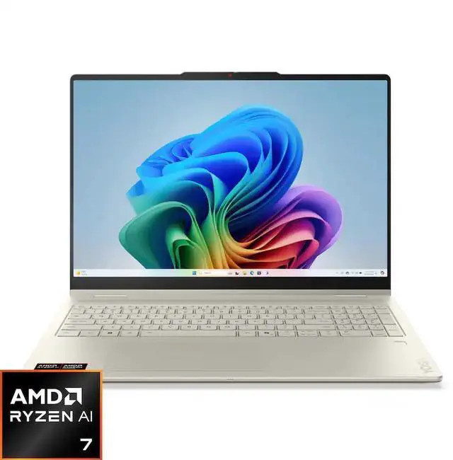 Lenovo Yoga 7a 2-in-1 16 in 2K LCD Touch Ryzen AI 7 445 2026 16GB RAM 1TB SSD