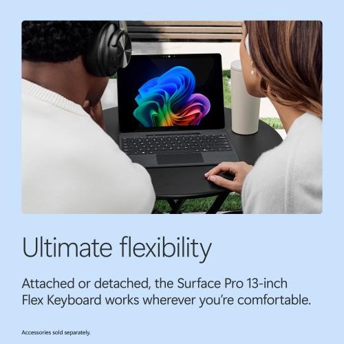 Microsoft Surface Pro 13" OLED Touch Snapdragon X2 Elite 16GB RAM 1TB SSD Black gallery