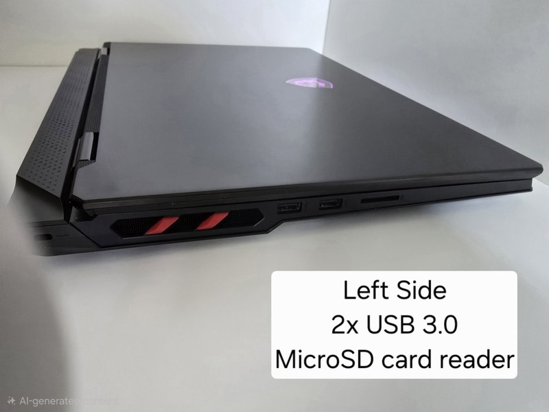 MSI Raider 18" HX A14VHG-459US Gaming Laptop RTX 4090, 32GB RAM, 1TB SSD gallery
