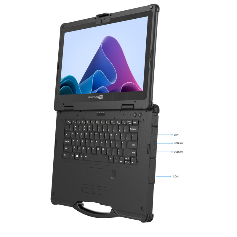 Computer Rugged I7 1255u 14 " 16gb Ddr5 480gb Windows 11 Pro Rs232 Serial Com _ gallery