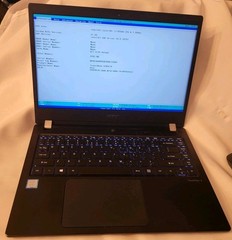 Acer travel Mate i7-8550U CPU@1.8GHz 8GB RAM no SSD 071101