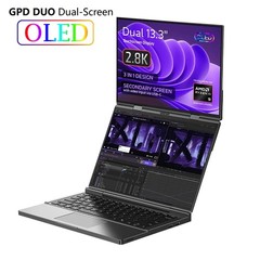 GPD DUO 13.3 in OLED Dual-Screen Laptop AMD Ryzen AI 9 HX 370 32GB 1TB Open box