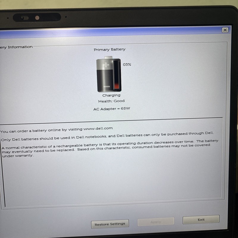 Dell Latitude 5510 i5-10210U 8GB RAM NO SSD Good Battery gallery