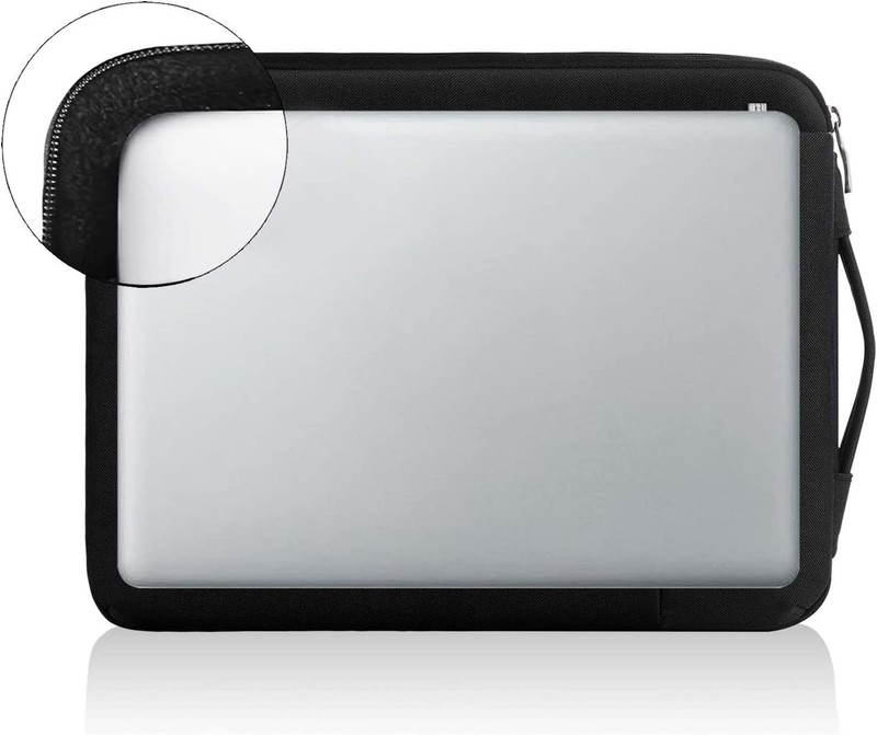 Black 360° Shockproof Laptop Sleeve for 11-12.6 Inch Surface Pro, MacBook Air gallery