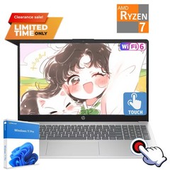 2025 HP 15 15.6″Touch Laptop, AMD Ryzen 7 7730U 32GB 1TSSD+Win11pro