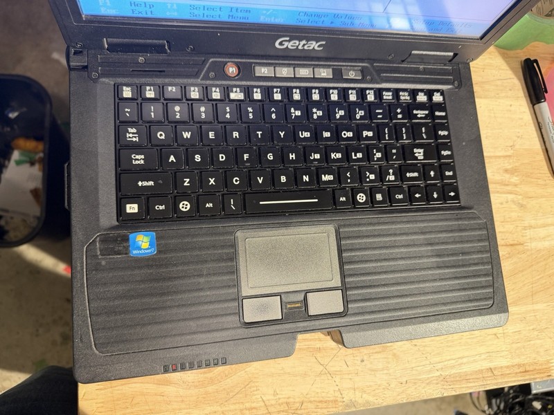Getac S400 G2 CD/DVD Drive Intel Core i5-3320M No HDD/ Caddy boot To Bios gallery