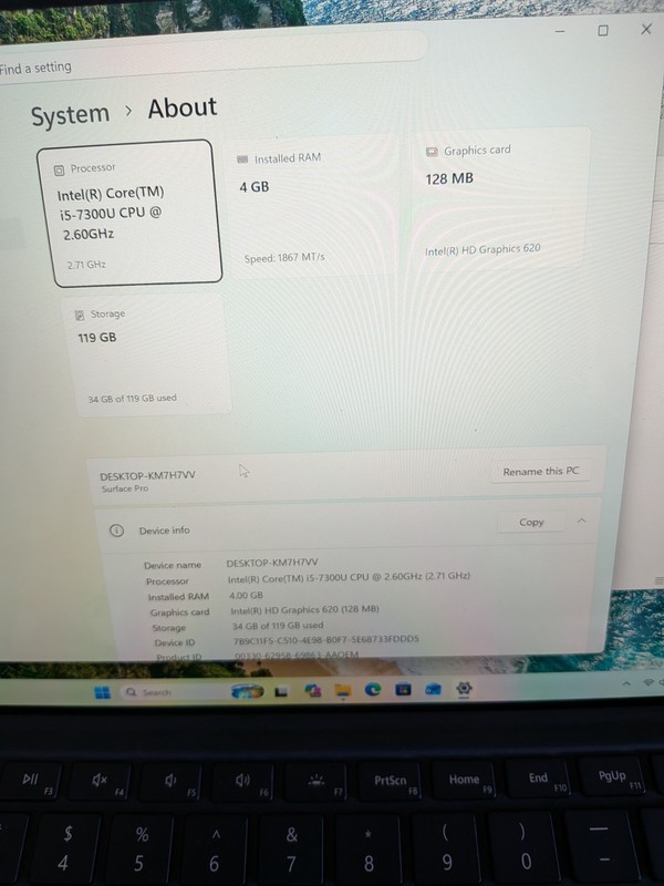 Microsoft Surface Pro Windows 11 64 Bit Laptop gallery