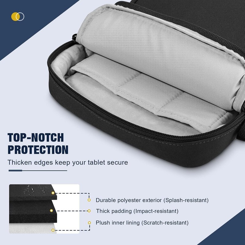 13-14 Inch 360° Protective Laptop Sleeve Bag, Fits Mac Neo 13/Air 13/13.3/13.6 I gallery