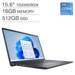 Dell Inspiron 15.6″ Touchscreen Laptop – 13th Intel Core i5, i3530-5067BLK-PUS