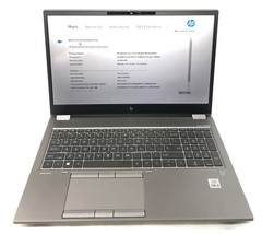 HP Zbook Fury 15 G7, Intel Core i9-10885H, Nvidia T1000, 16GB RAM, NO SSD/OS