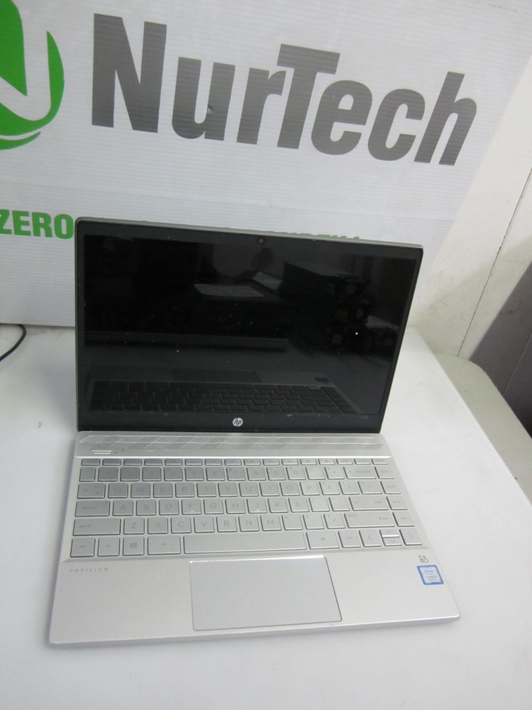 HP Pavilion 13-an0010nr i5-8265U 8GB 1.60GHZ 256GB M2SSD NO OS + AC LAPTOP READ