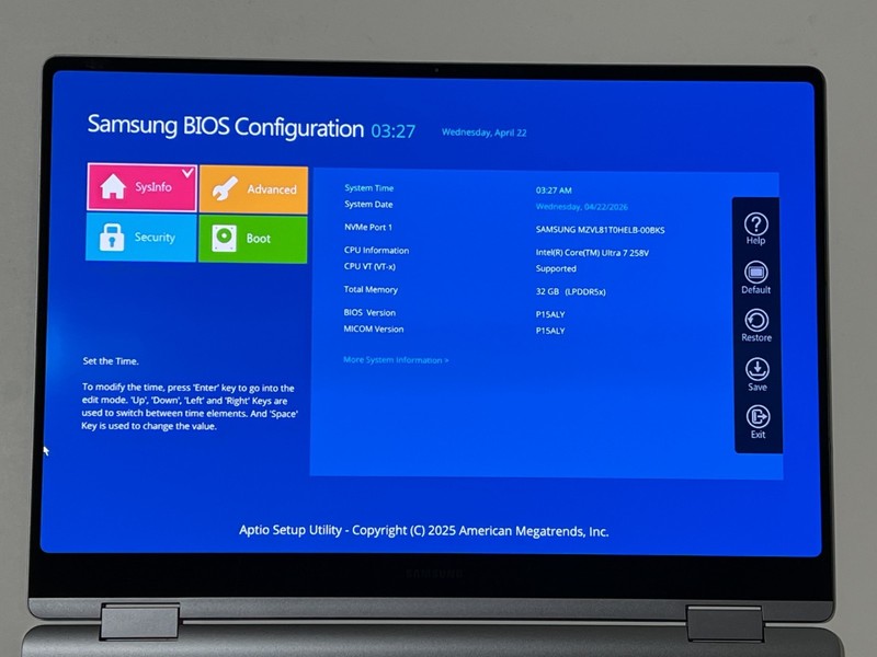 Samsung Galaxy Book5 PRO 360 16" Intel Ultra 7 32GB RAM 1TB SSD NP960QHA #084H gallery