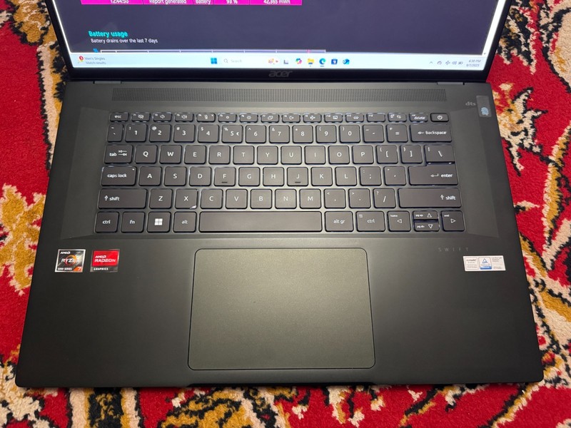 ACER SWIFT EDGE 16" OLED UHD SFA16-41 AMD RYZEN 7 6800U 512GB 16GB *BIOS LOCK* gallery
