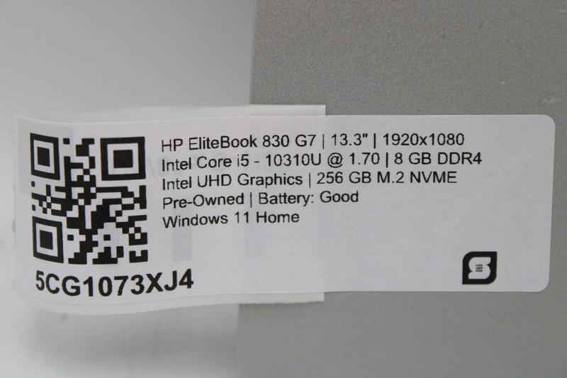HP EliteBook 830 G7 _ i5-10310U @ 1.7 _ 8GB RAM _ 256GB SSD _ Win11H gallery