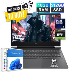 2026 HP Victus Gaming Laptop 15.6″ Intel i5-13420H RTX 3050 16GB RAM 512GB SSD