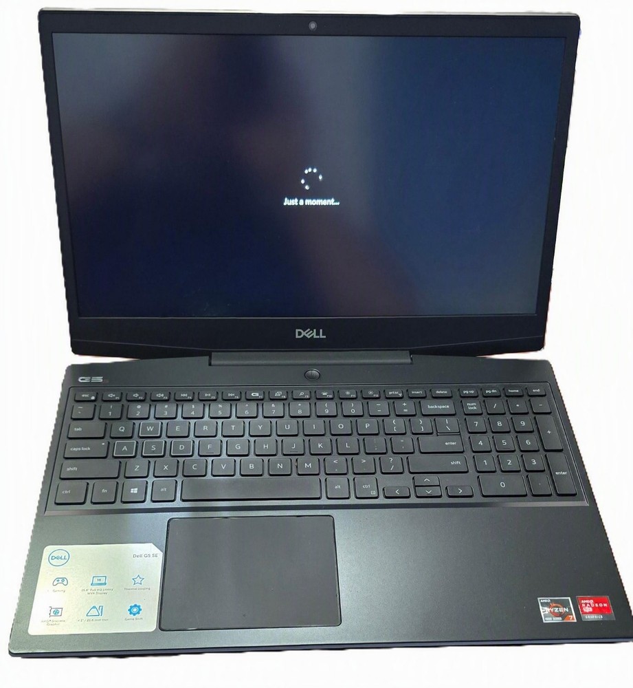 Dell G5 S 15.6" Windows 11 Laptop, Silver, Ryzen 7 4800H,RX5600M, 8Gram,M.2 500g