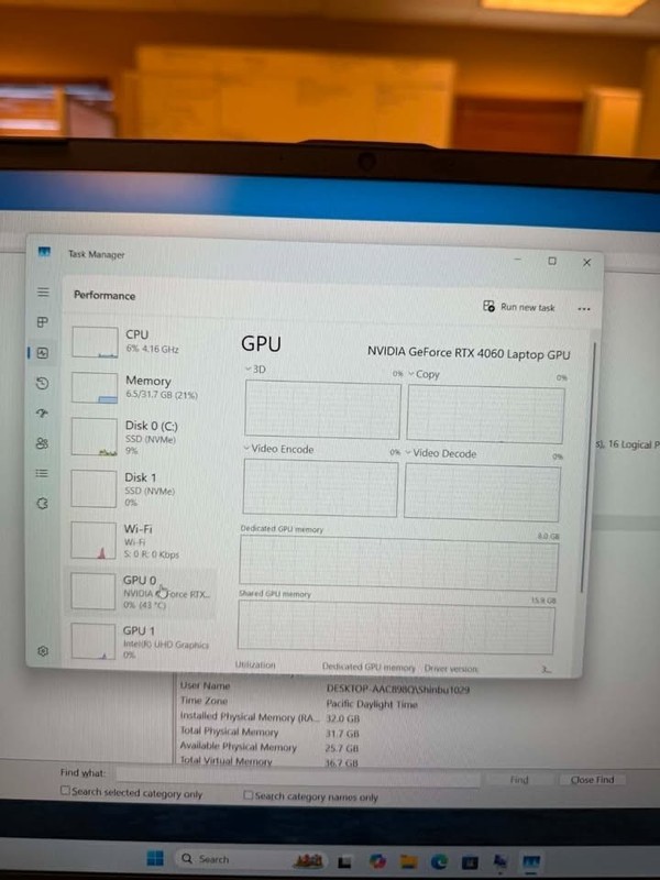 GIGABYTE - G6 KF 16" 165Hz Gaming Laptop IPS - Intel i7-13620H with 32GB RAM gallery