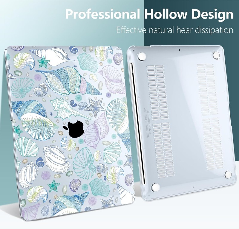 Hard Shell Cover for MacBook Air 13 Inch 2021-2018, A2337 M1 A2179 A1932 Case gallery