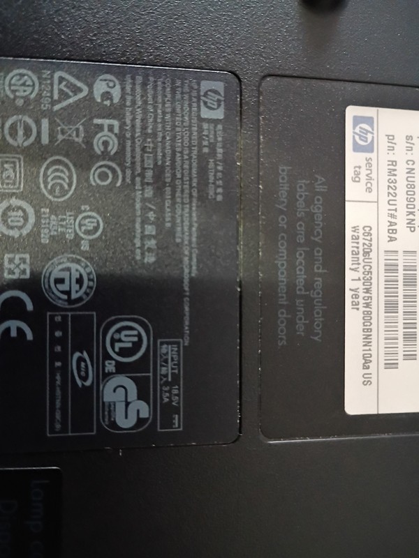 HP Compaq 6720s Intel Celeron M CPU 530 gallery