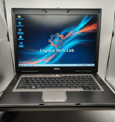Vintage Dell Laptop Windows 2000 4GB 120GB | RS232 Serial Com Port | New Battery