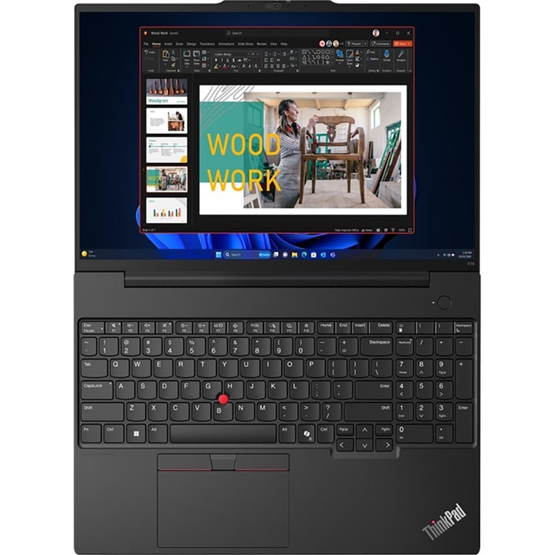 Lenovo 16" ThinkPad E16 Gen 2 Laptop in Black - 21M5000GUS gallery