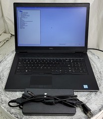 DELL PRECISION 7730 P34E Laptop INTEL XEON E-2176M 16GB SEE NOTES