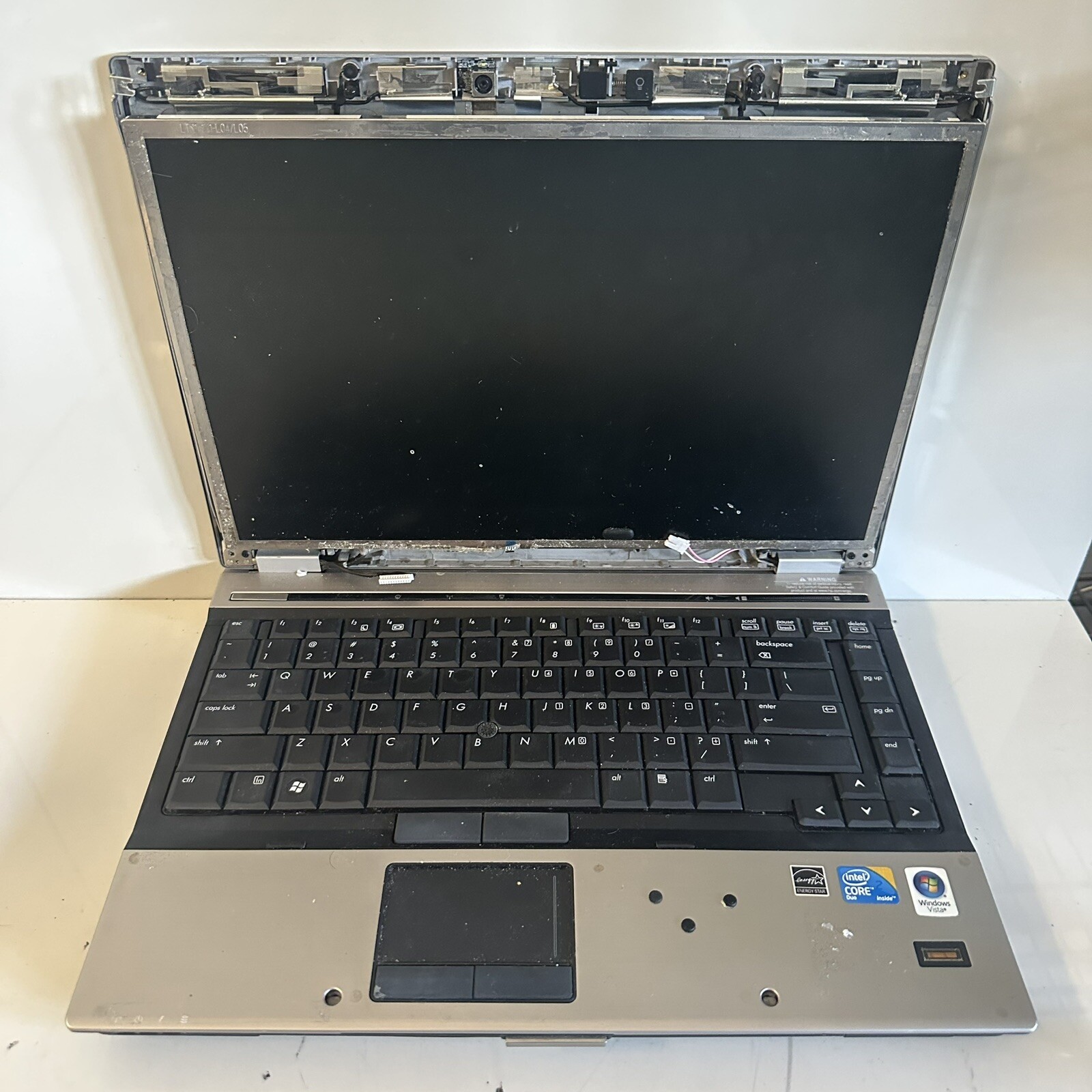 14” HP EliteBook 6930p Laptop Intel Core 2 Duo 1GB RAM 160GB HDD Scraps/Salvage gallery