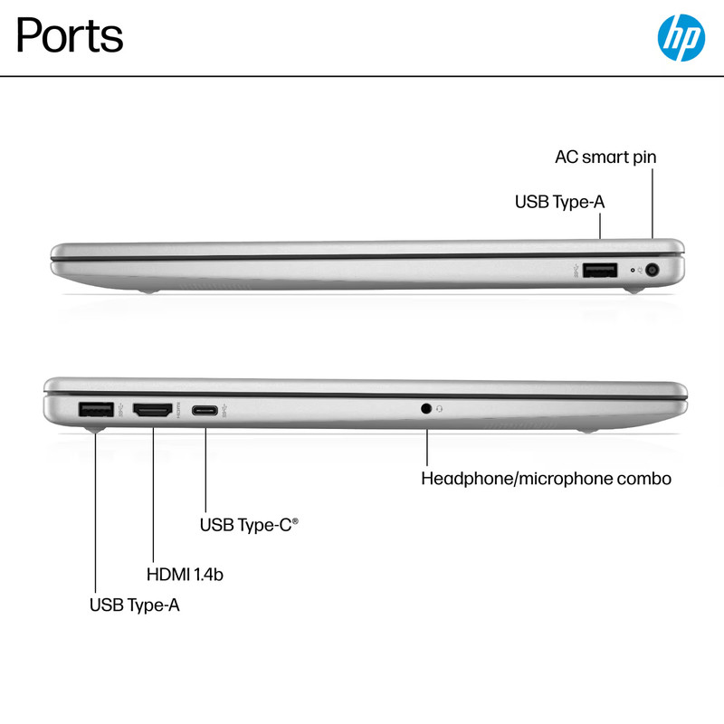NEW HP Laptop Notebook 15.6 Touch AMD Ryzen 5 16GB RAM 512GB SSD Office 2024 Pro gallery