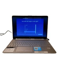 HP 15-DW2638CL Intel Core i3 10th Gen 4GB RAM 256GB SSD Laptop Silver w/ Charger