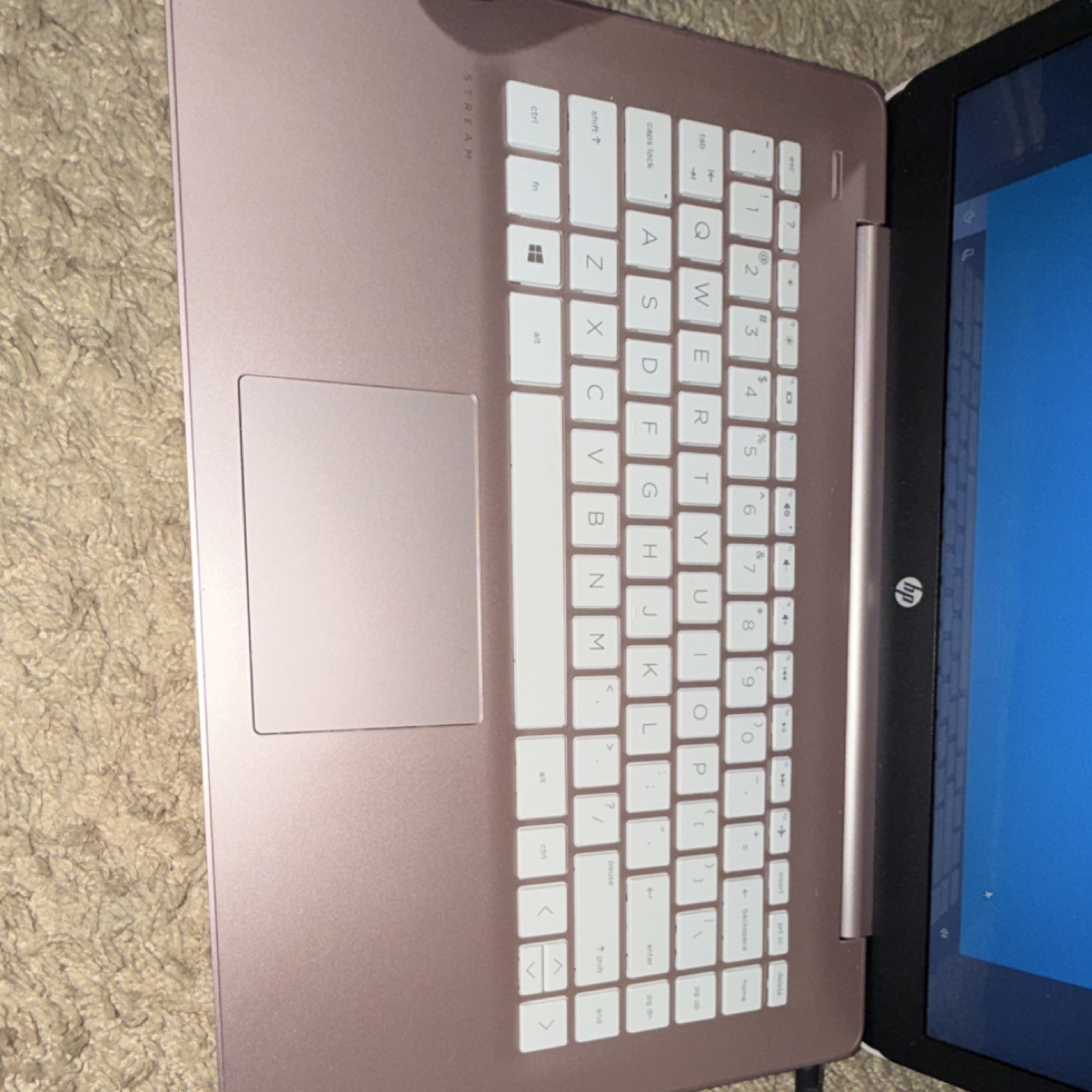 HP Stream 14" Pink Laptop, Charger & Case, Webcam, Wi-Fi, USB, Casual Use gallery