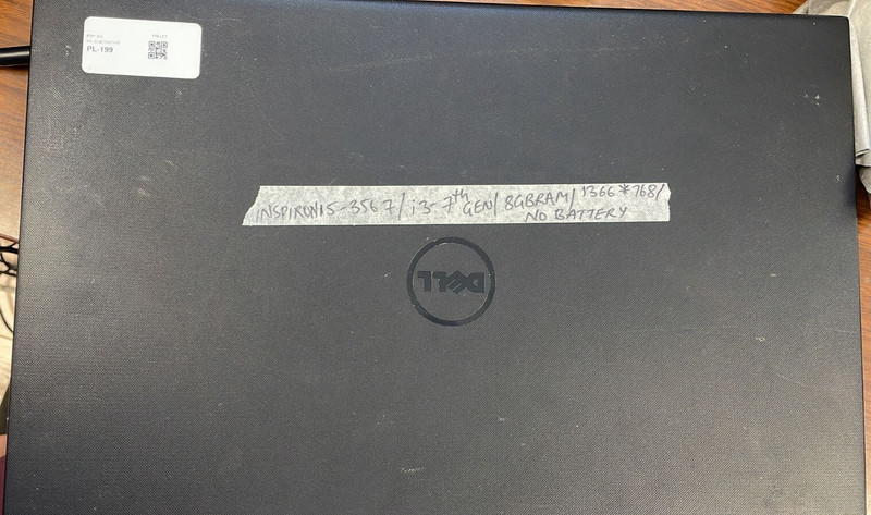 DELL INSPIRON 15 3567 INTEL CORE i3-7100U 2.40GHZ 8GB RAM NO HDD NO OS For Parts gallery