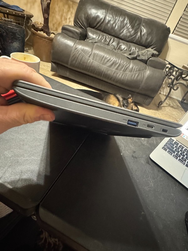 Lenovo Chromebook 100e 2nd Gen Black w/Charger for parts not working gallery
