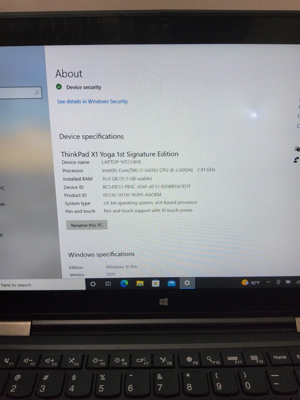Lenovo ThinkPad L14 Gen 3 | Intel Core i5-1245U | 16GB RAM | 512GB SSD | Windows gallery