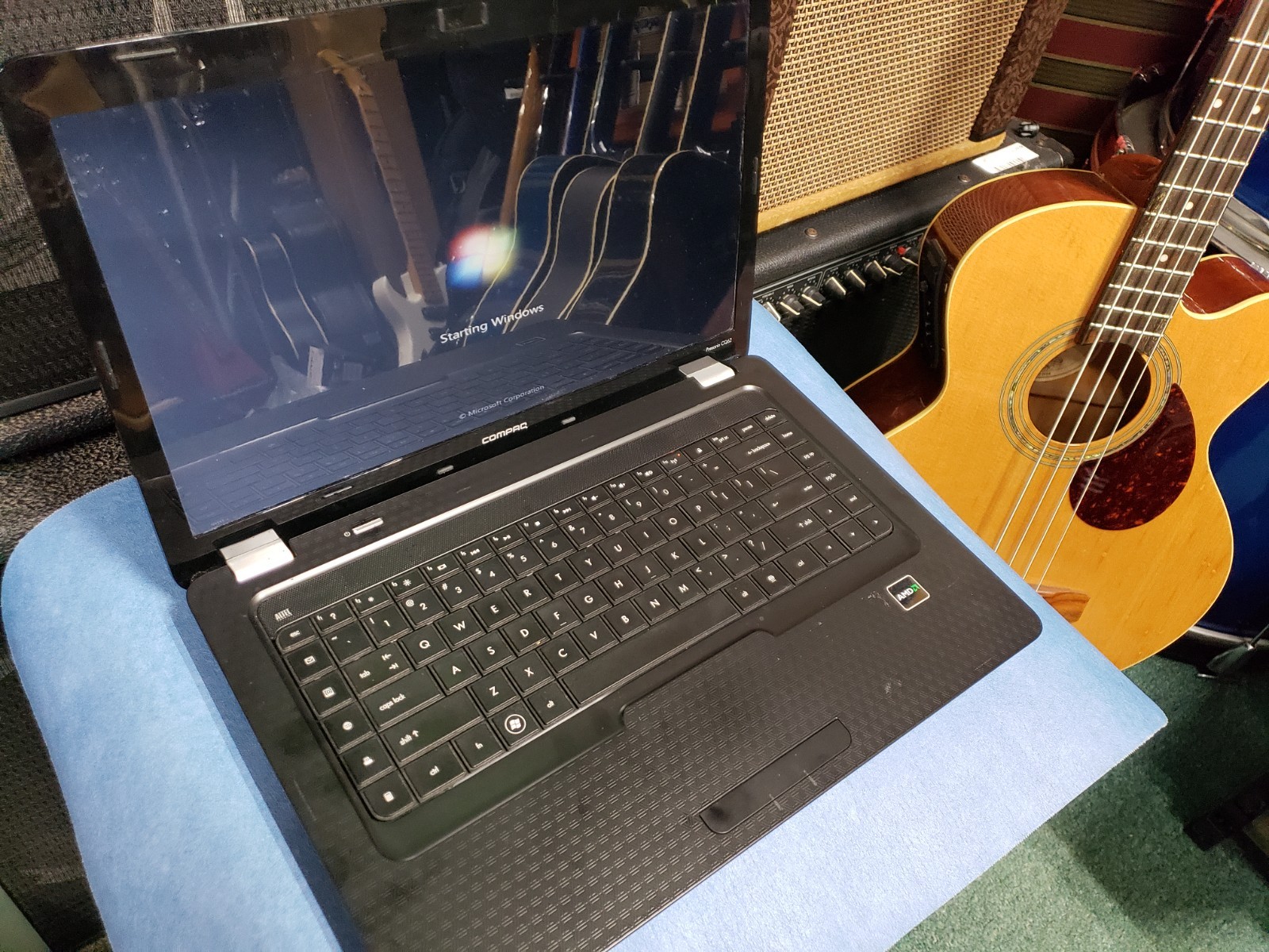Compaq Presario CQ62 Laptop PARTS ONLY AMD V120 CPU 2GB ram 320gb gallery