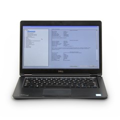 Dell Latitude 5491 14in i5-8300H 8GB FHD Grade B No Drive, OS, Power Cord