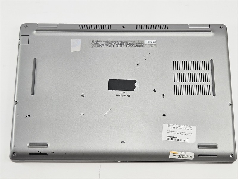 Dell 15.6" Precision 3571 Intel Core i5-12600H 16GB RAM 256GB SSD FHD T600 Gray gallery