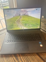 HP 17t-CN200 17 Black Laptop PC 17.3″ i7 8GB 256GB SSD WiFi 6 Cam Mic HDMI W11