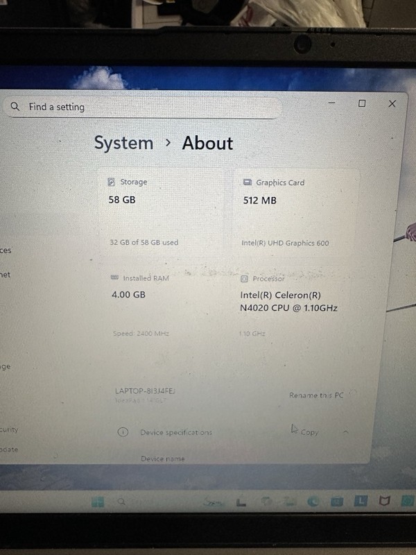 Lenovo IdeaPad 1 14IGL7 14" Celeron N4020 1.1GHz 4GB RAM 64GB SSD gallery