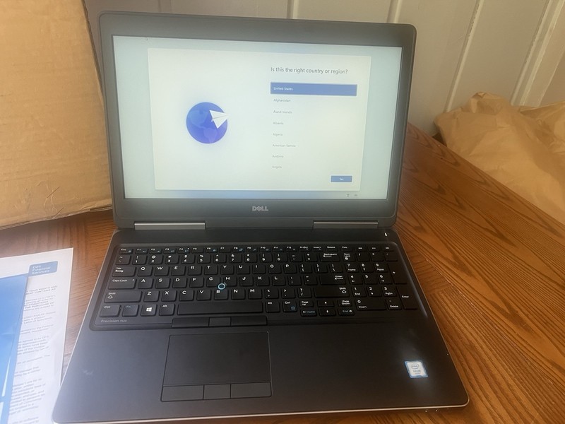 Dell Precision 7520 15.6" FHD Xeon E3-1545M 32GB RAM 512GB SSD M2200 Win 11 Pro! gallery