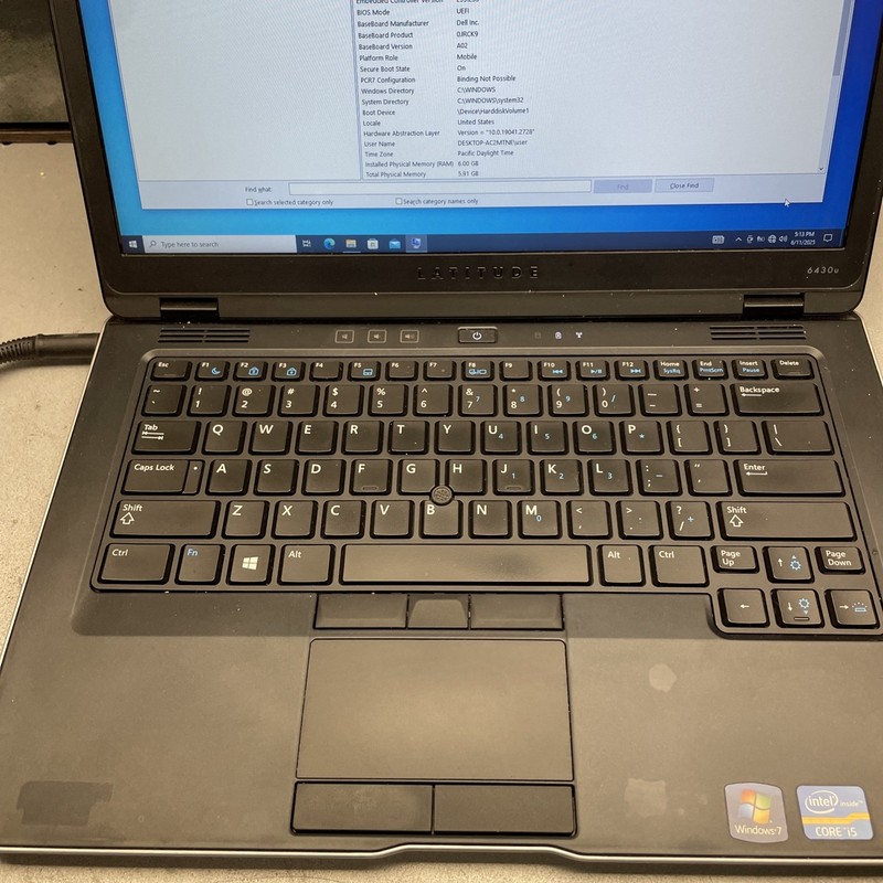 Dell Latitude 6430u Intel i5-3437u Win 10 257GB SSD 6GB Ram gallery
