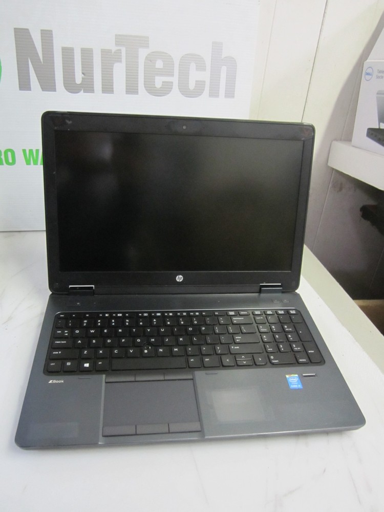 HP ZBook 15 i5-4300M 2.6GHz 16GB Laptop + AC NO OS/HDD/BTRY/AC READ_