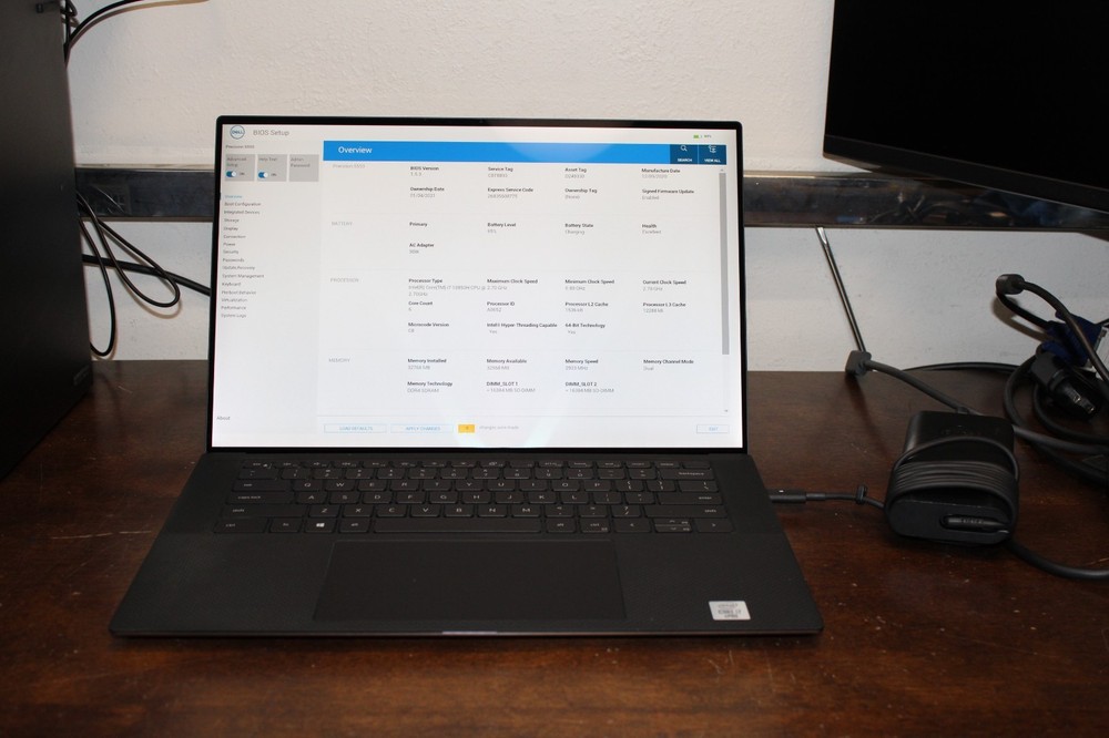 Dell Precision 5550 Laptop i7-10850H 32GB RAM 512GB NVMe Nvidia T2000 w/ Max Q