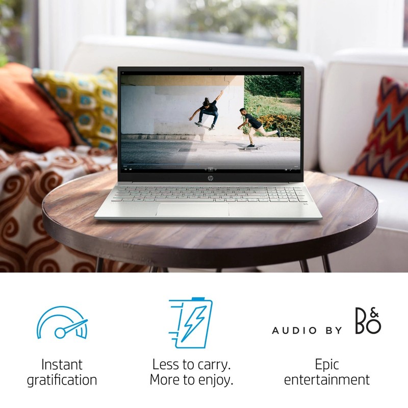 HP Pavilion Laptop 15.6" Ryzen 7 12GB RAM & 256GB SSD Touch Backlit Office 2024 gallery