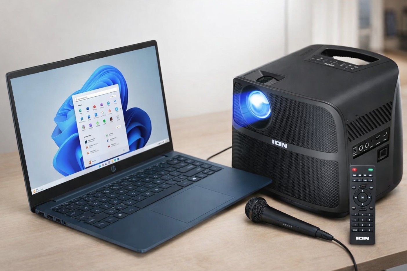 HP Stream 14" Laptop N150 4GB 128GB W11 “NEW" Projector (Refurbished) gallery