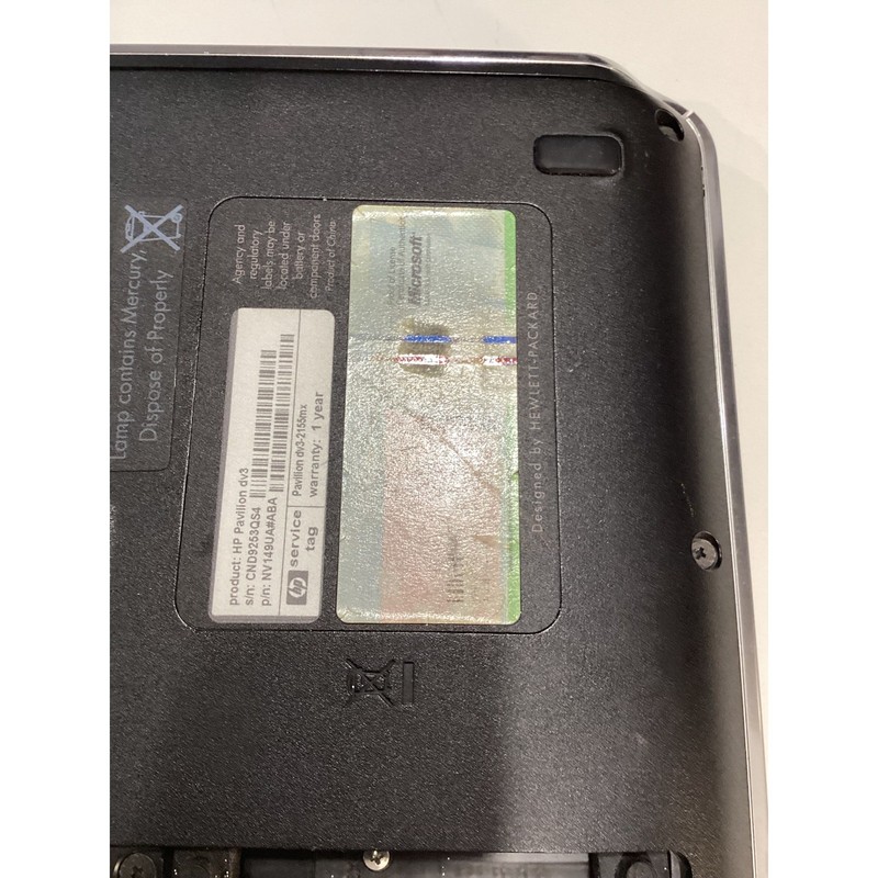 HP Pavilion dv3-2155mx LaIntel Core 2 Duo 4GB RAM Blue Damask (For Parts Only) gallery