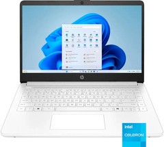 New HP 14″ Light Laptop Intel Dual Core Celeron N4500 4GB 64GB Office 365