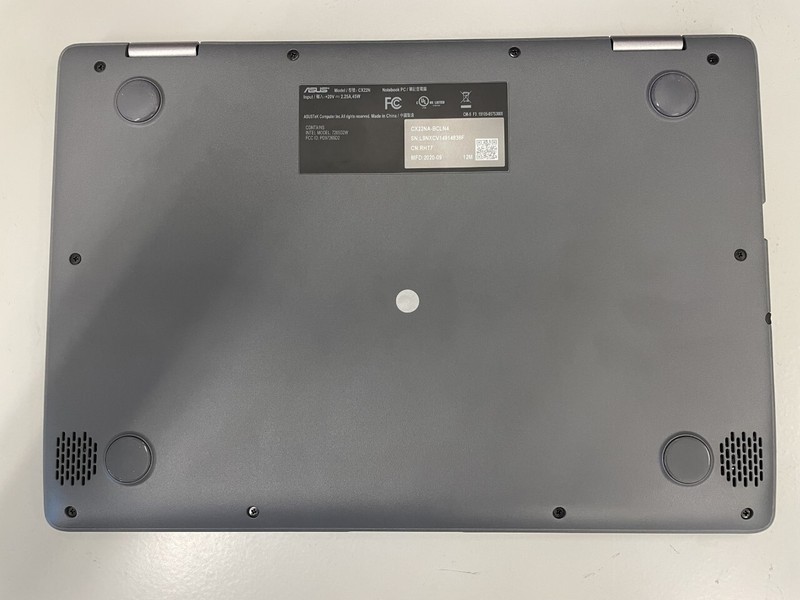 ASUS 3350 11.6" ChromeBook Celeron N3350 4GB 16GB eMMC Chrome OS CX22NA-BCLN4 gallery