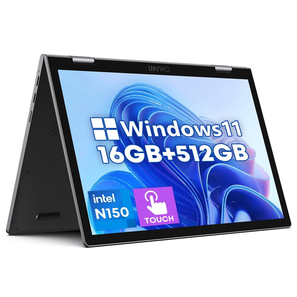 CHUWI 10.5''Minibook X Touchscreen Laptop 16GB RAM 512GB SSD Intel N150
