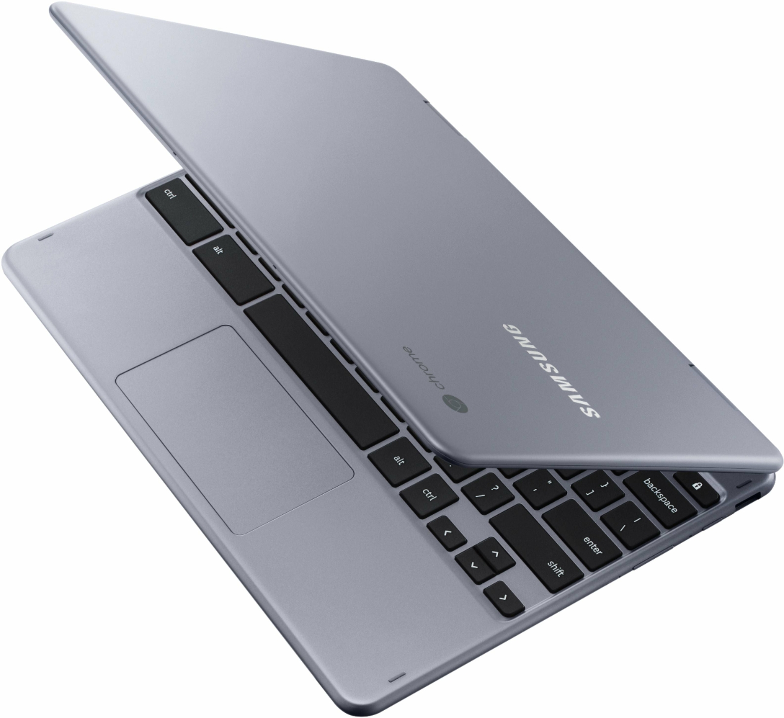 Samsung Plus 2-in-1 12.2" Touch-Screen Chromebook Intel Core m3 4GB Memory 64GB gallery