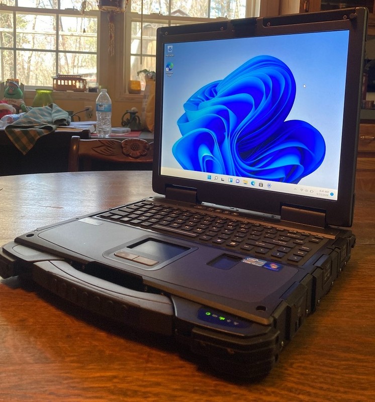 Getac Rugged Toughbook Laptop Win 11 i5 2.6ghz 8gb 250gb Dual Battery Touch gallery